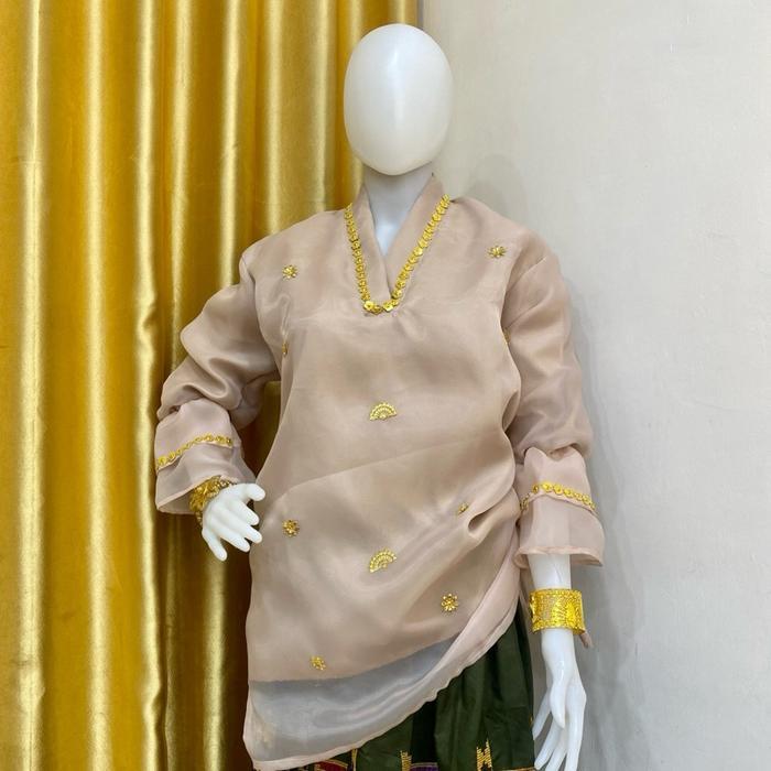 Malebbi Baju Bodo Modern Bahan Organza