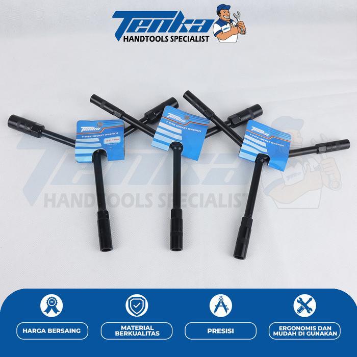 Kunci Y Socket Y Black Wrench Tenka Yb-8910 Yb-81012 Yb-101113