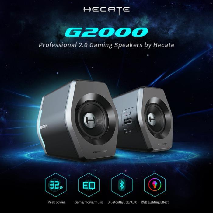Hecate Edifier G2000 2.0 Gaming Speaker Bluetooth Usb Terlaris