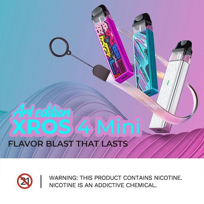 BV VAPORESSO XROS 4 MINI POD KIT 30W 1000MAH