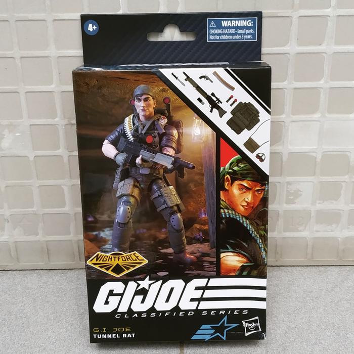 HASBRO GI-JOE CLASSIFIED SERIES TUNNEL RAT GIJOE NIGHTFORCE