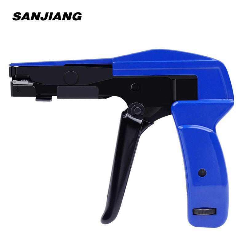Cable Tie Gun,Knoweasy Fastening Cable Tie Tool,Die-Cast Steel Flush Cut Zip Tie Gun with Steel