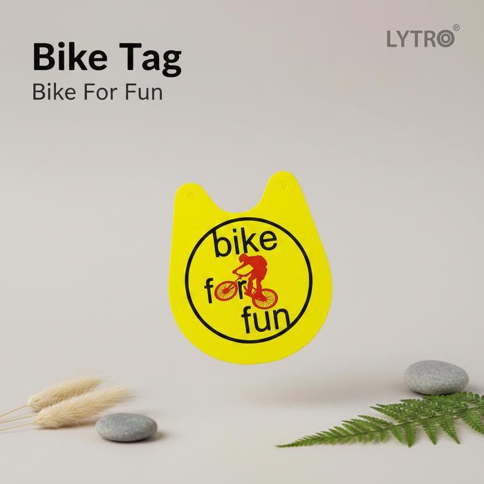 Bike Tag - Bike For Fun - Gantungan Sepeda