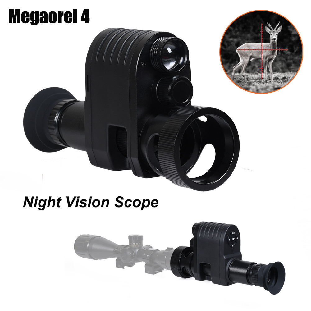 . Megaorei 4 Digital Night Vision Monocular Telescope Zoom Scope Sight -