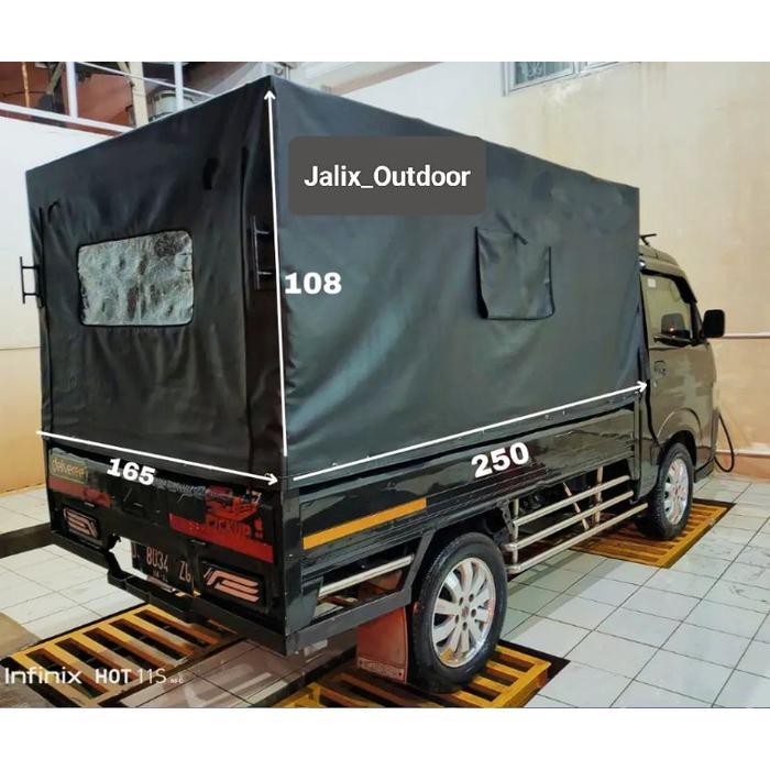 DISKON Terpal krodong pickup Grandmax,,L300,,Cary tayo,,futura,,terpal kain CV tentara tutup mobil