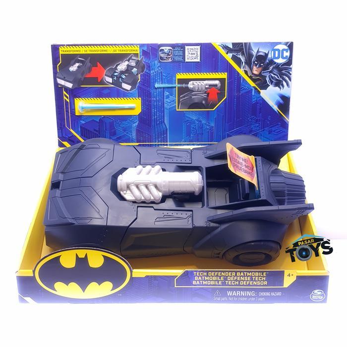 DC Comics Batman Tech Defender Batmobile Transforming Vehicle