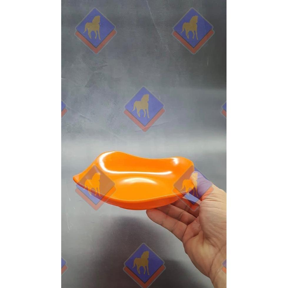 Plate Piring Saji Melamin Persegi Kotak Cekung 15 cm PR-1606