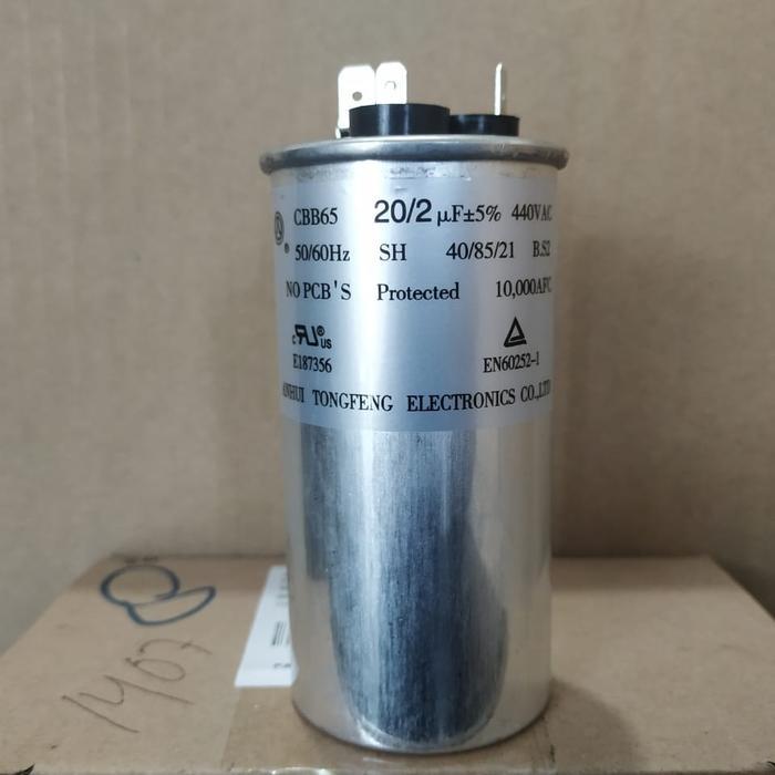 Populer Kapasitor Ac Split Panasonic 20 Uf + 2 Uf Terlaris