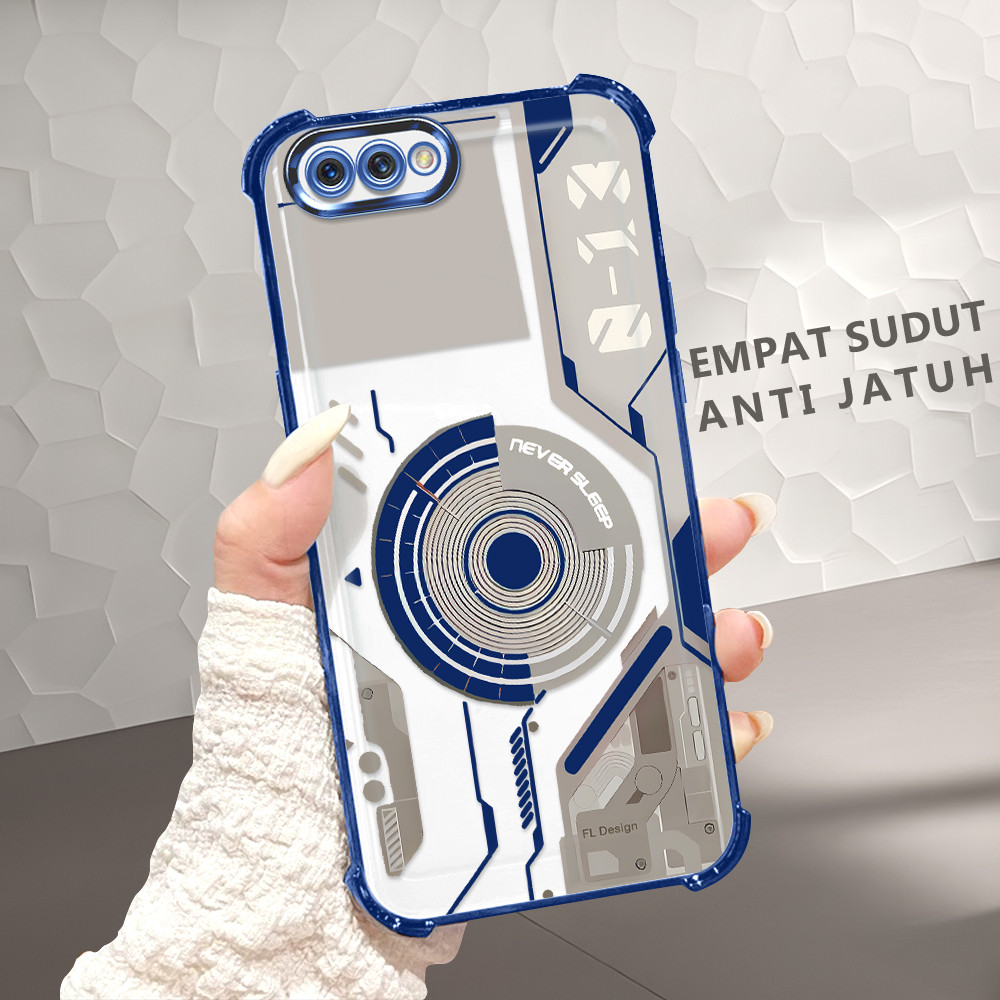 Softcase Phone Case For OPPO A3S A12E Fashion Soft Minimalis Untuk Pria Anti Crack Casing Ponsel Unt