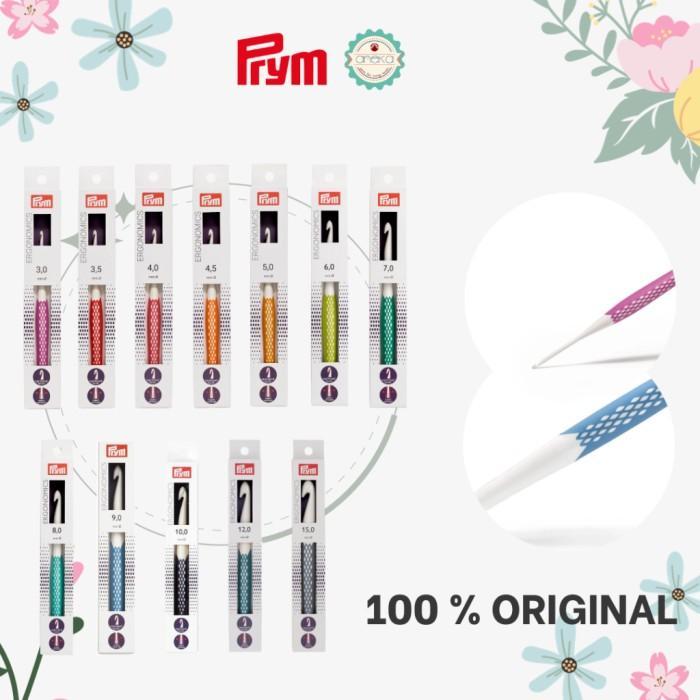 PRYM - Hakpen (Alat / Jarum Rajut) Crochet Hook Ergonomics
