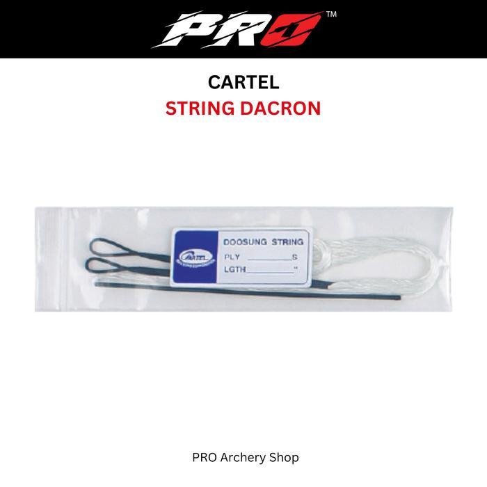 STRING / TALI DACRON CARTEL - STRING BUSUR PANAHAN WOODEN BOW / STANDARD BOW / NASIONAL BOW CARTEL -