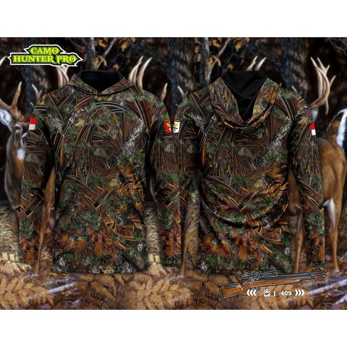BAJU CAMO HUNTING BERBURU KOMBINASI / BAJU HUNTING / JERSEY CAMO