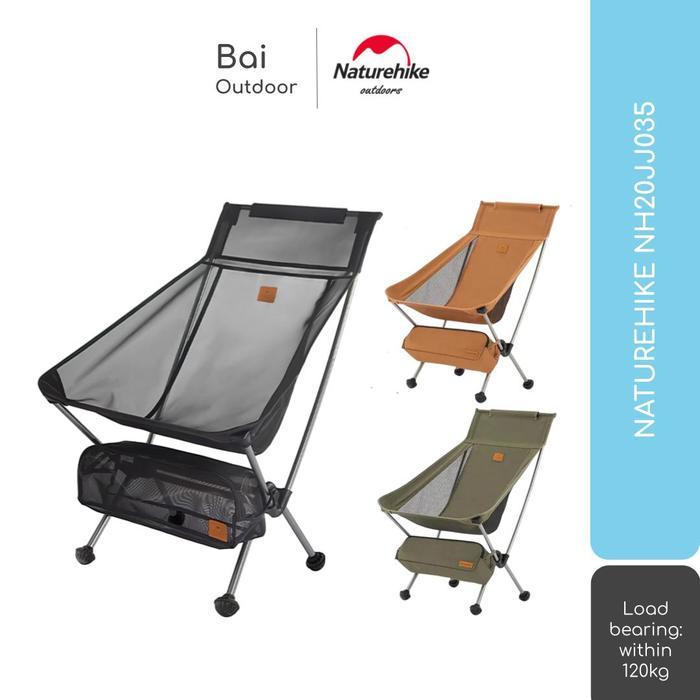 KURSI LIPAT YL09 NATUREHIKE NH20JJ035 TIPE 31 CAMPING PORTABLE OUTDOOR