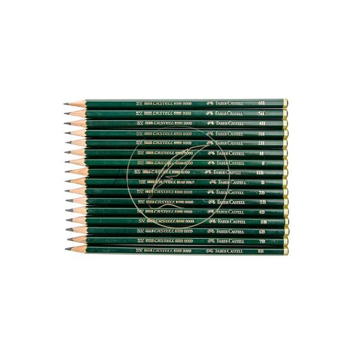 DRAWING PENCIL SET - PENSIL GAMBAR FABER CASTELL ISI 16 - PENSIL 2B