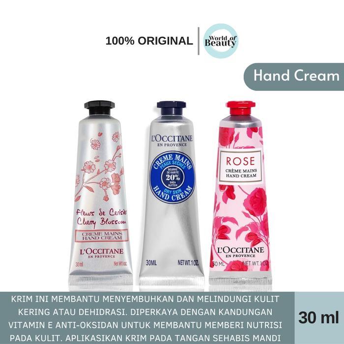 L'OCCITANE LOCCITANE HAND CREAM - SHEA BUTTER / CHERRY BLOSSOM
