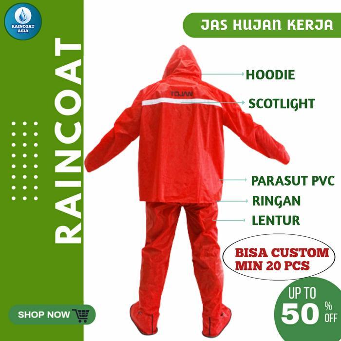 jas hujan pria wanita terbaik no axio eiger raincoat mantel hujan