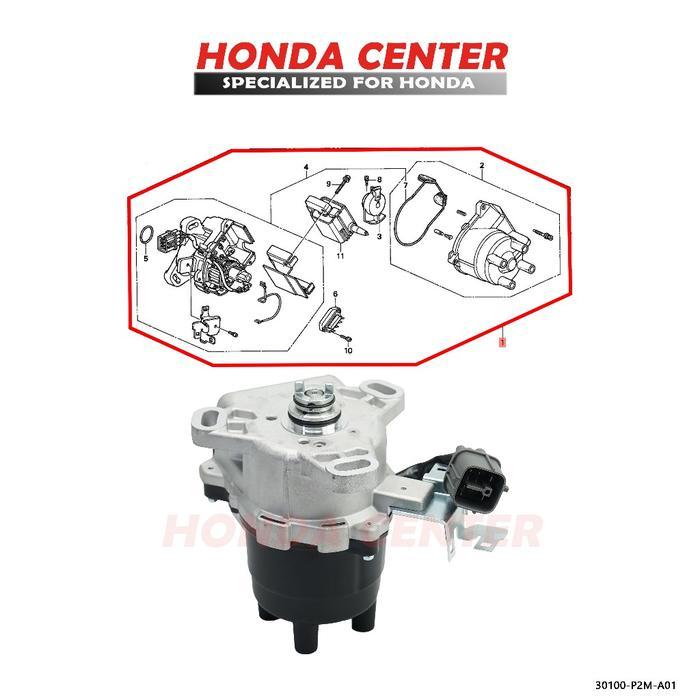 Delko delco distributor pengapian civic ferio 1996 1997 1998 1999 2000