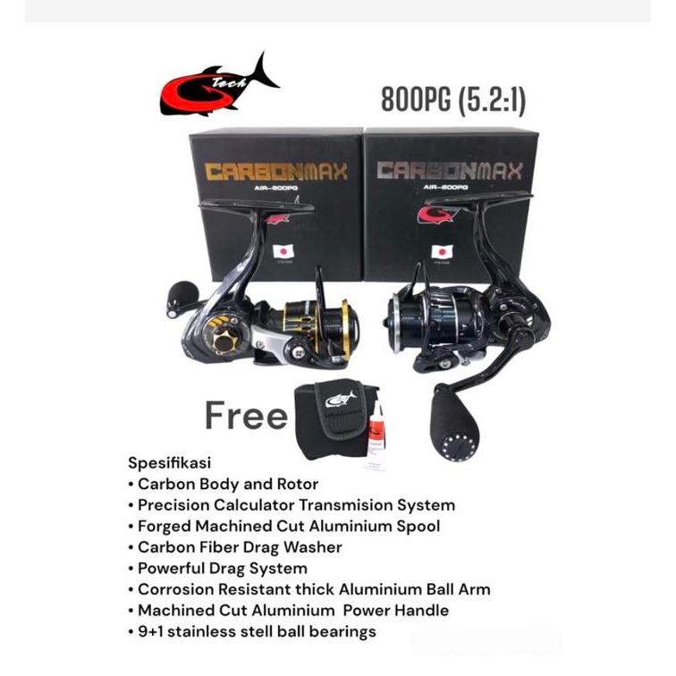 Ready Reel G-Tech CarbonMax Air 800 PG