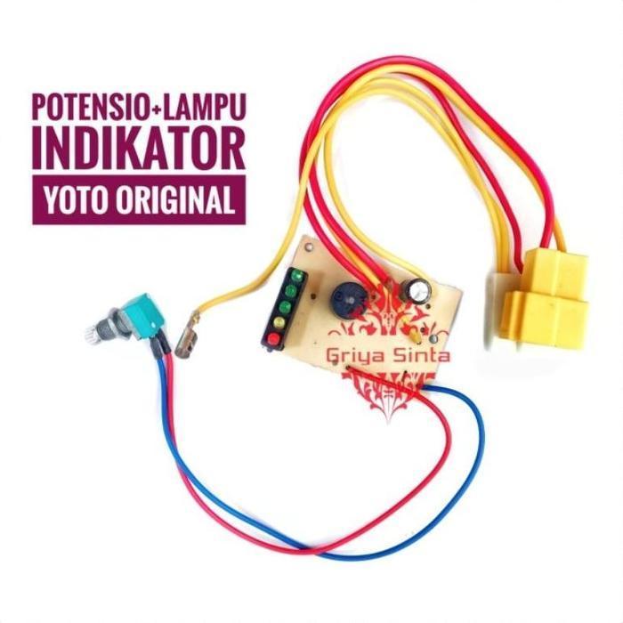 Spare part Suku Cadang Potensio Sprayer Elektrik Yoto Kobola