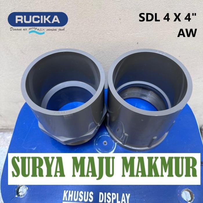SOK DRAT LUAR 4 INCH RUCIKA AW DALAM VALVE SOCKET FAUCET SOCK SDL SDD