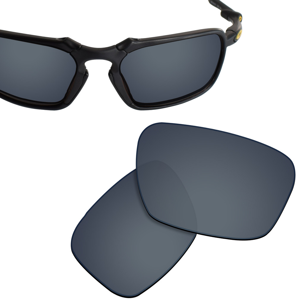 SmartVLT Performance Polarized Replacement Lenses for Oakley Badman OO6020 / Badman Asian Fit OO6035