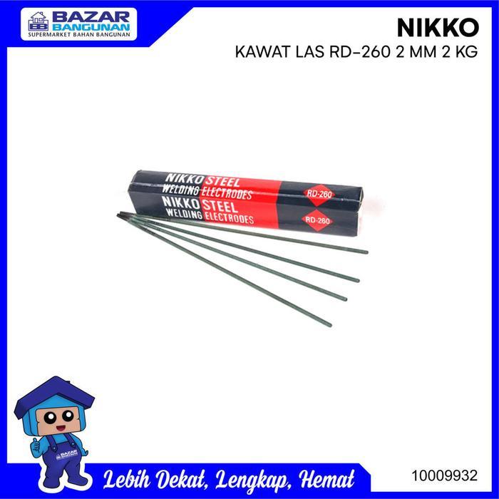 Nikko Steel - Kawat Las Listrik Welding Electrodes Rd 260 Rd260 2 Mm