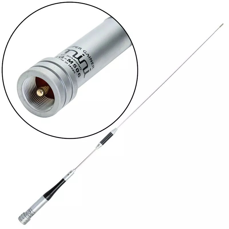 Diamond SG-M506 144/430MHz Dual Band Mobile Car Radio Antenna for Kenwood ICOM Vertex YAESU BaoFeng