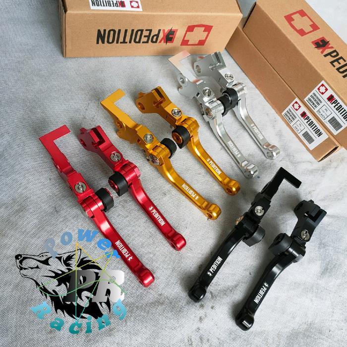 NEWSS HANDLE REM CRF 150 EXPEDITION MODEL LIPAT TUAS REM HONDA CRF 150 CNC STELAN LIPAT EXPEDITION