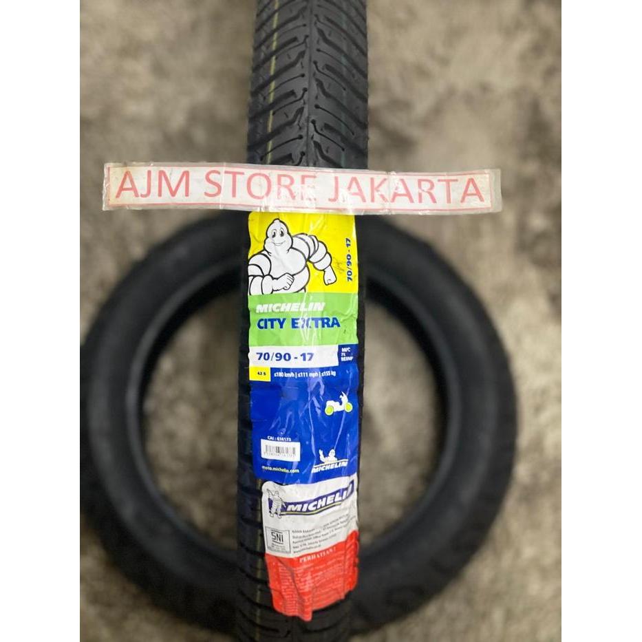 Michelin City Extra 70/90-17 Tubeless..