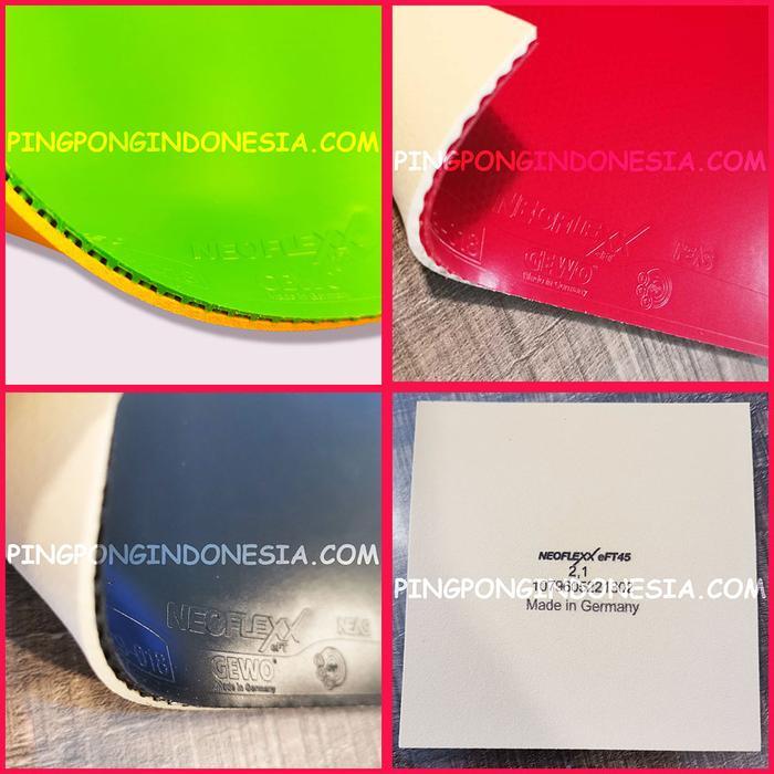 Gewo Neoflexx Eft 45 - Karet Pingpong Rubber Tenis Meja Bet Bat
