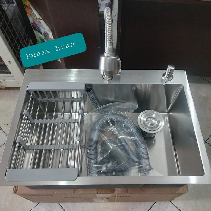 KITCHEN SINK VELAR / OSAKA HANDMADE / TEMPAT CUCI PIRING STAINLESS