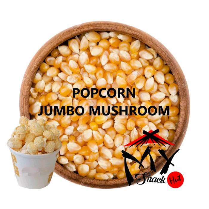 PROMO POPCORN JUMBO MUSHROOM 100GR POP CORN MASRUM ASLI BESAR BIJI JAGUNG KERNEL JAMUR BULAT XXI