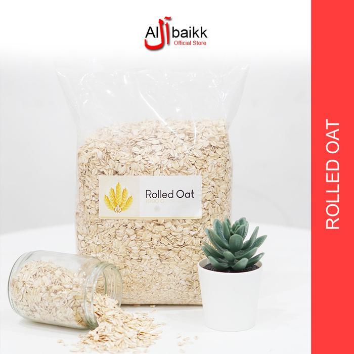 Rolled Oat Kemasan 1 Kg Sereal Gandum Utuh Organik Alami Tbk