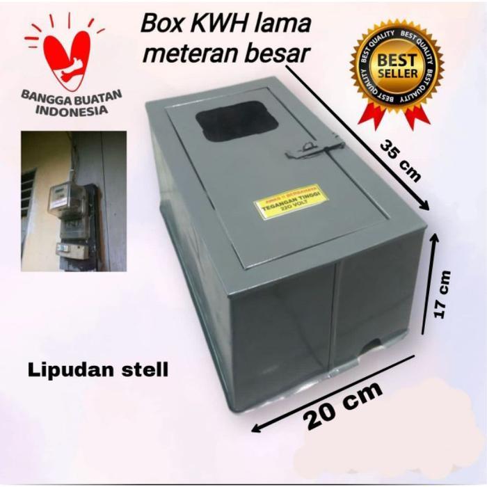 Premium Box Meteran Listrik Kwh Model Lama Ukuran Besar./Tutup Meteran Listrik Model Lamabest Seller