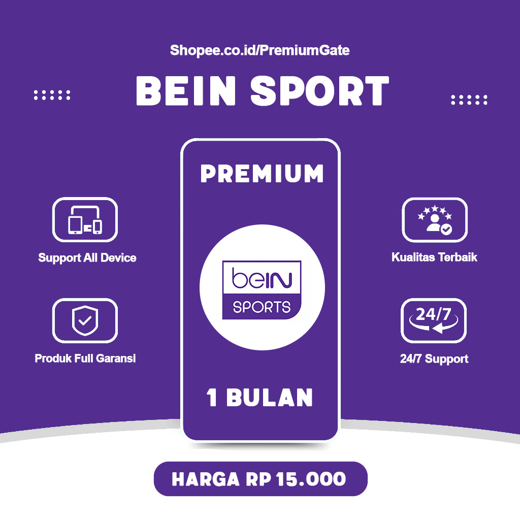 Bein Sport Premium 1 Bulan