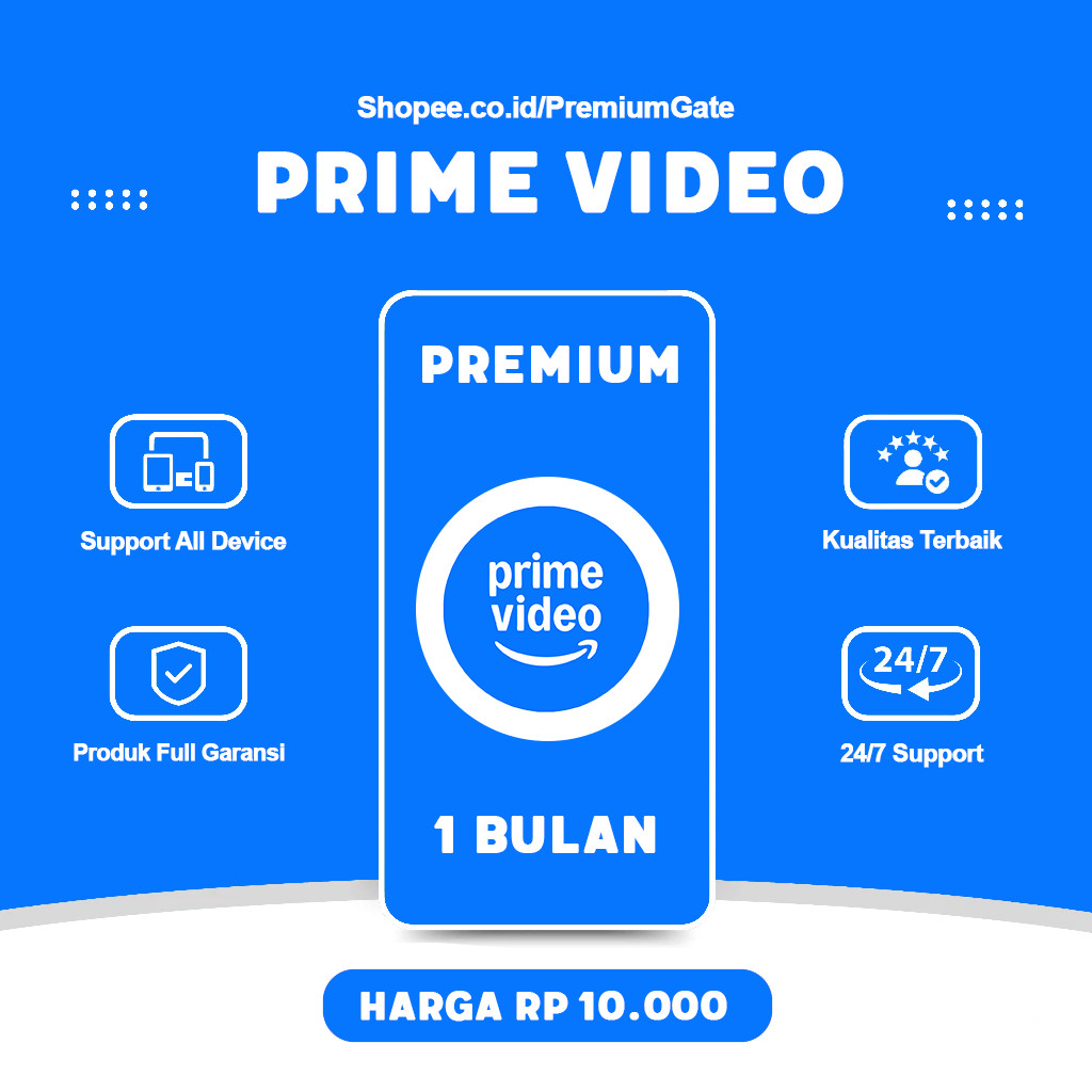 Prime Video 1 Tahun Premium