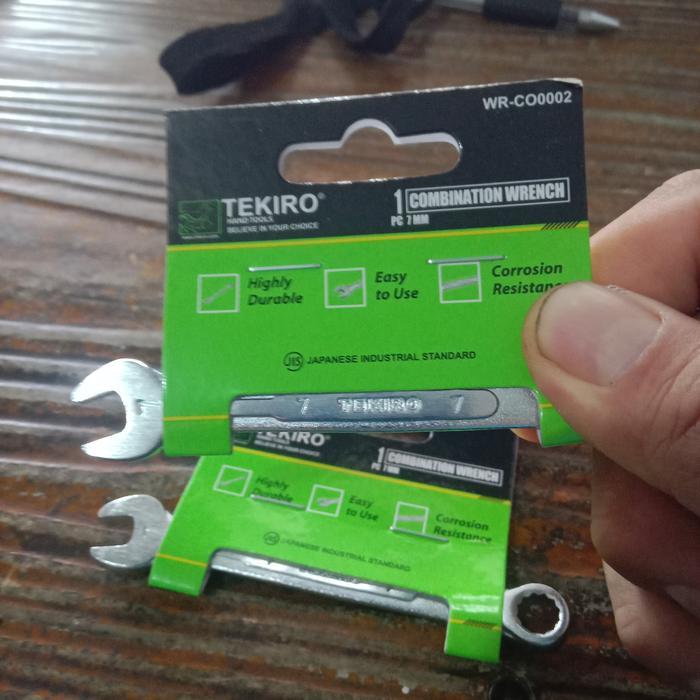 kunci tekiro ring pas 7mm original tekiro