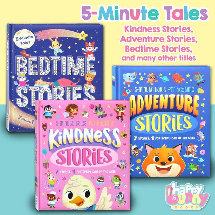 5-Minute Tales Bedtime Stories, Kindness Stories, Animal Stories, Adventure Stories, and other story