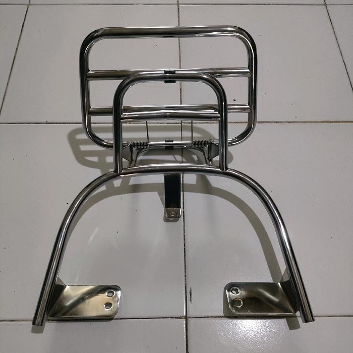 Aksesoris Yadea G6 / Back Rack Yadea G 6 / Aksesoris Vespa / Aksesoris Motor Listrik Yadea G6