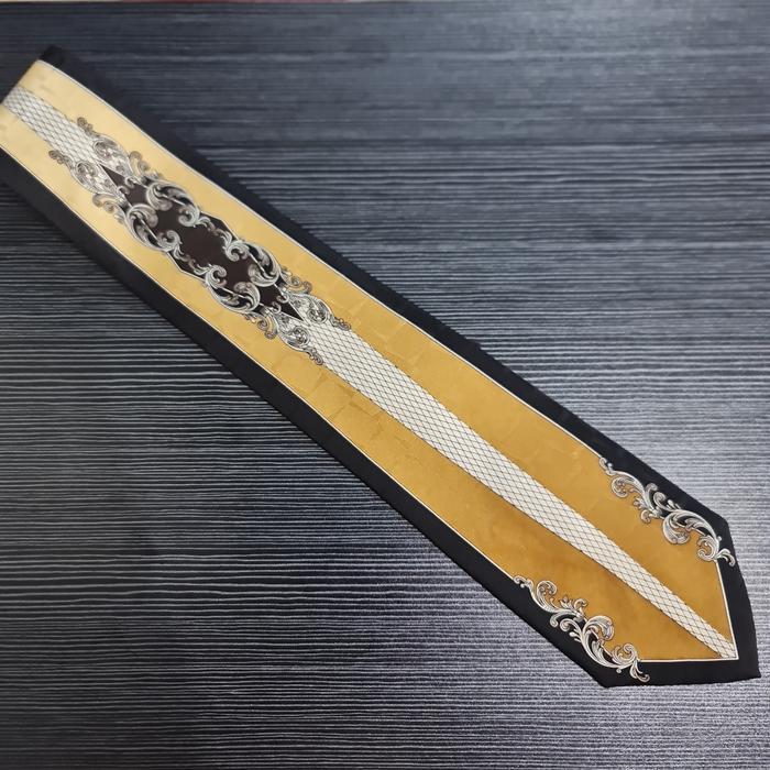 Dasi Besar Motif Pedang Gapura Antik Untuk Badan Besar Uk dasi 4inch