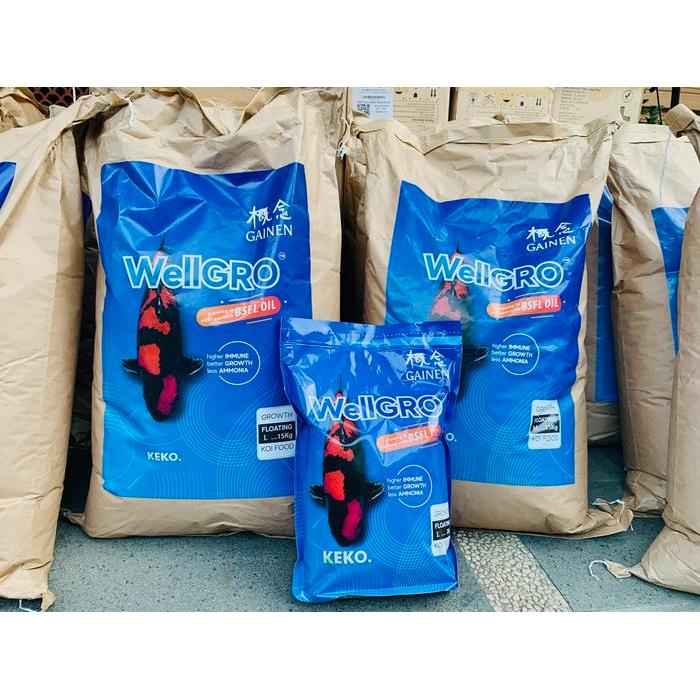 WELLGRO GAINEN UKURAN 15KG