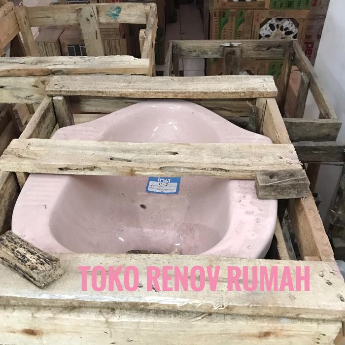 KLOSET JONGKOK INA PUTIH/KLOSET JONGKOK INA CREAM/KLOSET JONGKOK PINK