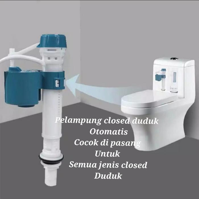 PELAMPUNG CLOSED DUDUK TOILET OTOMATIS
