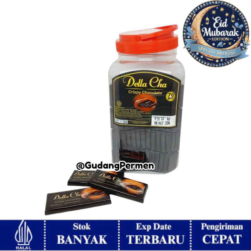 Bronson Della Cha isi 70 / Cokelat Bar Crispy Chocolate