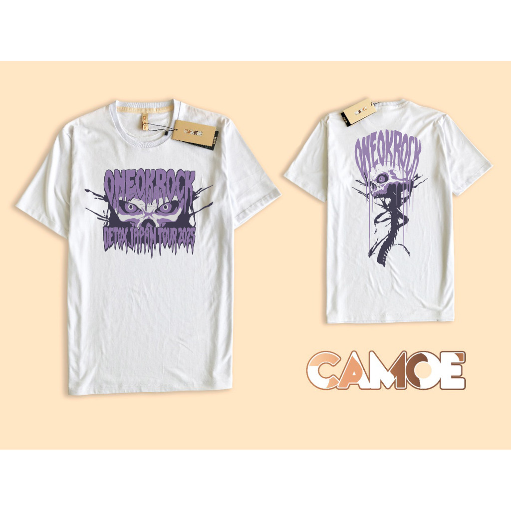 Kaos Tshirt One ok rock Detox japan tour Jakarta