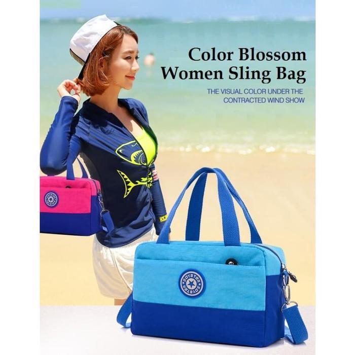 Hody Bag - Korea Color Blossom Women Sling Bag/ Tas Wanita Selempang