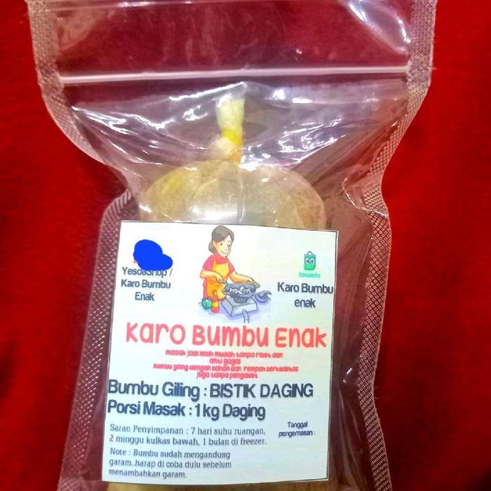 Bumbu Giling Bistik Sapi / Bumbu Halus Bistik Sapi/Bumbu Bistik Daging Ready