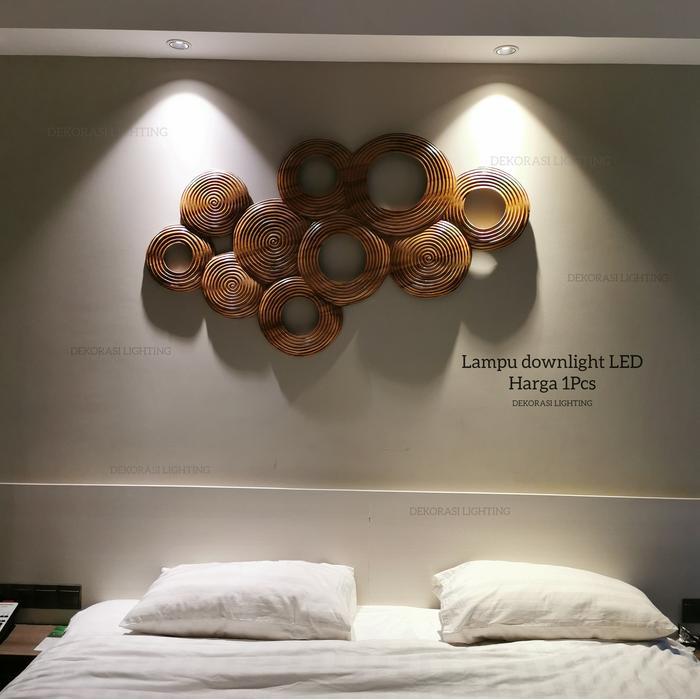 Lampu downlight led 7w focus sorot spotlight inbow dekor