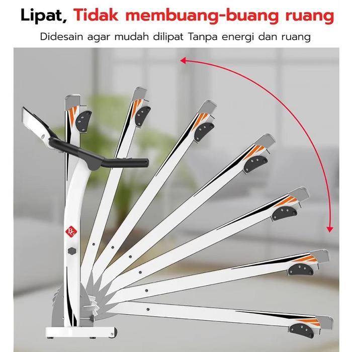 Bettergrow Treadmill Listrik Treadmill Elektrik Alat Olaharga Gym Lari Walking Pad Running Pad