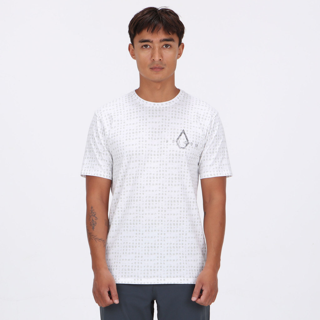 VOLCOM - MCT INWARD SHORT SLEEVE TEE WHITE